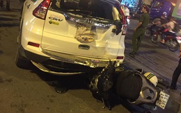 Hà Nội: Tai nạn liên hoàn, nam thanh niên đi xe SH gãy cổ