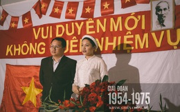 Bộ ảnh 100 năm đám cưới Việt Nam khiến người xem vừa lạ vừa quen