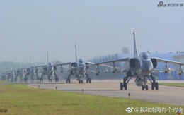 Trung Quốc đe dọa quốc gia nào ở Biển Đông khi cho JH-7 trình diễn "Voi đi bộ"?