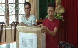 CA Lai Châu bắt 300.000 viên ma túy tổng hợp trong 2 thùng lớn