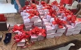 Sợ không ai biết mình giàu, đại gia Trung Quốc tặng con hơn 18 tỷ đồng tiền mặt làm hồi môn