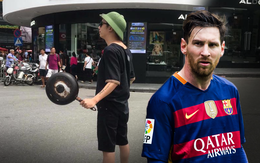 Thanh niên Hà Nội "cầm chảo sống ảo" và món rán thượng hạng vẫn đang chờ Messi