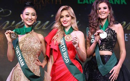 Hoa hậu Trái đất 2017: Hà Thu dẫn đầu bình chọn Gương mặt ăn ảnh