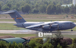 Thêm hai vận tải cơ C-17 Globemaster III của Không lực Mỹ đáp xuống Đà Nẵng