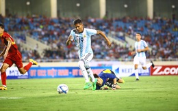 U22 Việt Nam thua thê thảm khi đánh thức con "quái vật" U20 Argentina