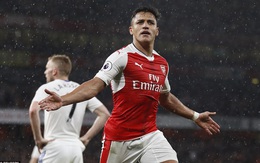 Sanchez rực sáng, Arsenal có thắng lợi quan trọng trong cuộc chiến giữ cái danh "Chú Tư"