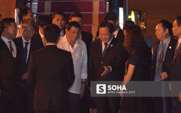 Tổng thống Philippines Rodrigo Duterte đã tới Đà Nẵng, bắt đầu tham dự Tuần lễ Cấp cao APEC