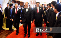 [ẢNH] Các trưởng đoàn kinh tế dự Đối thoại không chính thức APEC-ASEAN