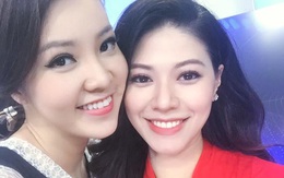 Đôi bạn thân Ngọc Trinh - Thụy Vân cạnh tranh nhau tại VTV Awards
