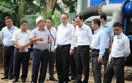 Thử nghiệm thành công 'siêu máy bơm' chống ngập ở Sài Gòn