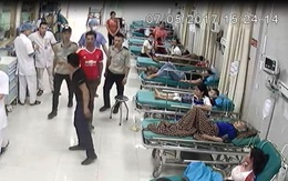 Côn đồ mang dao vào bệnh viện đe dọa, chửi bới nhân viên y tế