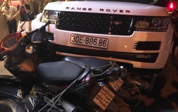 Nghi án nam thanh niên cướp xe Range Rover rồi bỏ chạy, gây tai nạn liên hoàn ở Hà Nội
