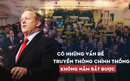 Thư ký truyền thông của Trump "đảo lộn" hoàn toàn họp báo Nhà Trắng