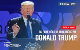 Toàn văn phát biểu của Tổng thống Mỹ Donald Trump tại APEC CEO Summit Việt Nam 2017
