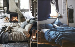 11 mẫu chăn ga gối bằng vải linen mềm mại và ấm áp nên có trong phòng ngủ vào mùa thu đông