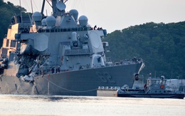 Phát hiện thi thể 7 thủy thủ mất tích ngay bên trong tàu chiến Mỹ bị tàu Philippines đâm trúng