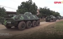 Ấn tượng quân sự Việt Nam tuần qua: Quân đoàn 2 chuyển trạng thái SSCĐ bằng xe cơ giới