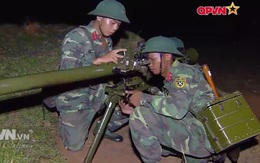 Hỏa lực Bộ binh huấn luyện các tình huống ban đêm
