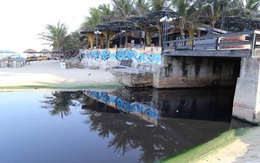 Đà Nẵng đình chỉ thi công khách sạn xả nước thải chui ra biển