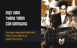Một năm thăng trầm của Samsung: Con bạch ngựa 800.000 USD, Thái tử Lee ngồi tù và doanh thu kỷ lục