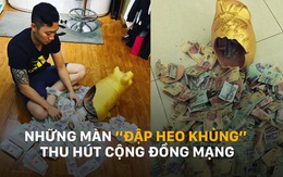 Clip: Màn "đập heo đất" thu hàng trăm triệu khiến nhiều người ngưỡng mộ