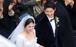 2 bố con Song Joong Ki đều xúc động rơi nước mắt trong lễ cưới