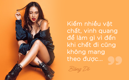 Băng Di: Bạn trai tôi chưa giàu như đại gia, hàng hiệu cao cấp đều do người yêu cũ tặng