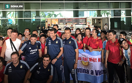 Fan Việt Nam tặng "món quà" bất ngờ cho U20 Argentina