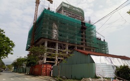 Công trình không phép xây hoành tráng, đóng cổng không cho kiểm tra ở ven biển Đà Nẵng