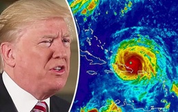 Nhìn đường đi của bão Irma, Tổng thống Mỹ thừa nhận may mắn