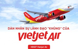 [Infographic] Dàn nhân sự "khủng" điều hành Vietjet Air là ai?