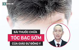 Tóc bạc sớm khiến bạn "già trước tuổi", bác sĩ chỉ ra 2 giải pháp giúp chữa tận gốc