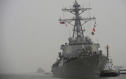 Tàu khu trục tên lửa Mỹ tiến hành chiến dịch ở biển Đông