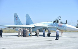Tiêm kích Su-27SM3 xuất hiện tại Syria: Nga tăng cường binh lực ồ ạt?