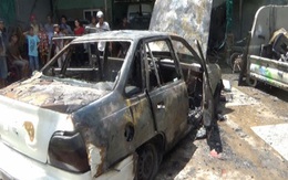 Bạc Liêu: Xe ô tô phát cháy trong lúc sửa chữa