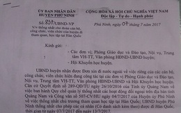 Chủ tịch huyện bị nhắc nhở vì cho đoàn đi nước ngoài quá đông