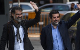 Tây Ban Nha bắt giữ hai lãnh đạo Catalan
