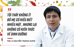 TS Nguyễn Trọng Hưng: “Nhiều bố mẹ nhảy dựng lên vì bác sĩ dám tư vấn khác cư dân mạng”