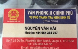 “Nổ” là thứ trưởng Bộ Xây dựng để lừa đảo?