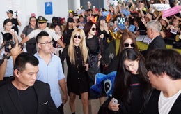 T-ara gây "náo loạn" khi trở lại Việt Nam sau concert
