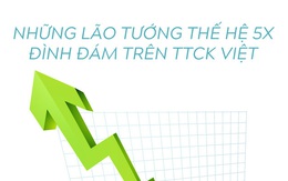 [Infographic] Những lão tướng thế hệ 5X đình đám trên TTCK Việt