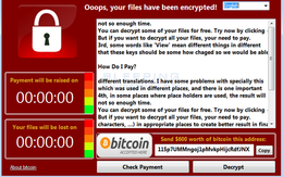 Phát hiện thêm 4 biến thể của WannaCry, có cả phiên bản tiếng Thái và Trung Quốc