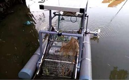 Giảm ô nhiễm với "robot vớt rác trên sông" của hai học sinh ở Huế