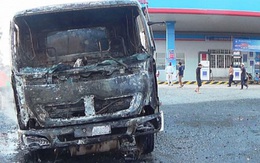 Tài xế kể lại thời khắc liều mình lái xe đang cháy khỏi cây xăng