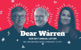 Nội dung bức thư tỷ đô giải cứu thế giới gửi Warren Buffett của vợ chồng Bill Gates