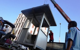 Quận 1 trả lại vọng gác công an trước Ngân hàng Nhà nước