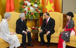 Thủ tướng Chính phủ hội kiến với Nhà vua và Hoàng hậu Nhật Bản