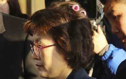 Bức ảnh ấn tượng về người phế truất nữ Tổng thống Hàn