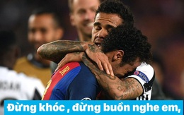 Ảnh chế: Neymar được đàn anh an ủi bằng ca khúc "Vầng trăng cô đơn"