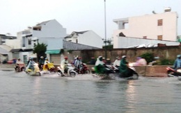 Mưa liên tục ở Sài Gòn vẫn là mưa trái mùa